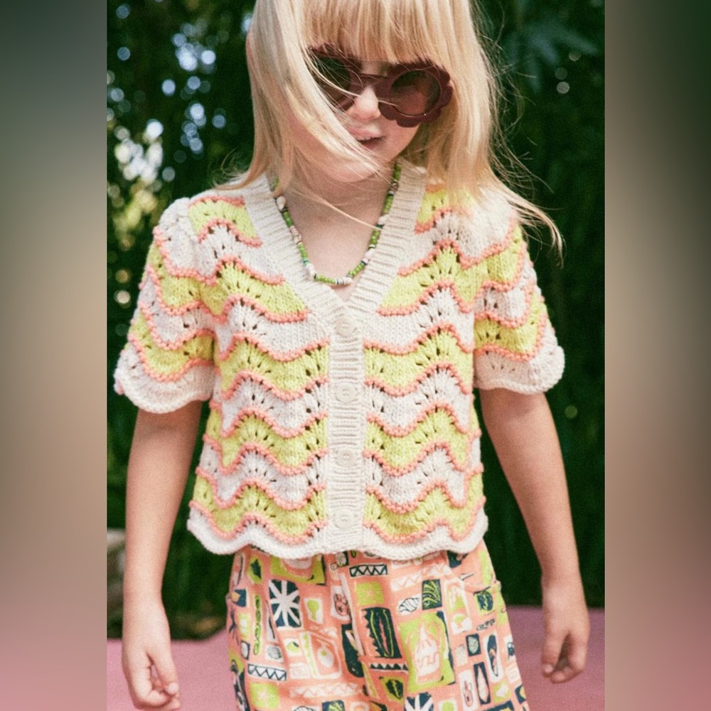 Misha and Puff Feather Ellie Cardigan